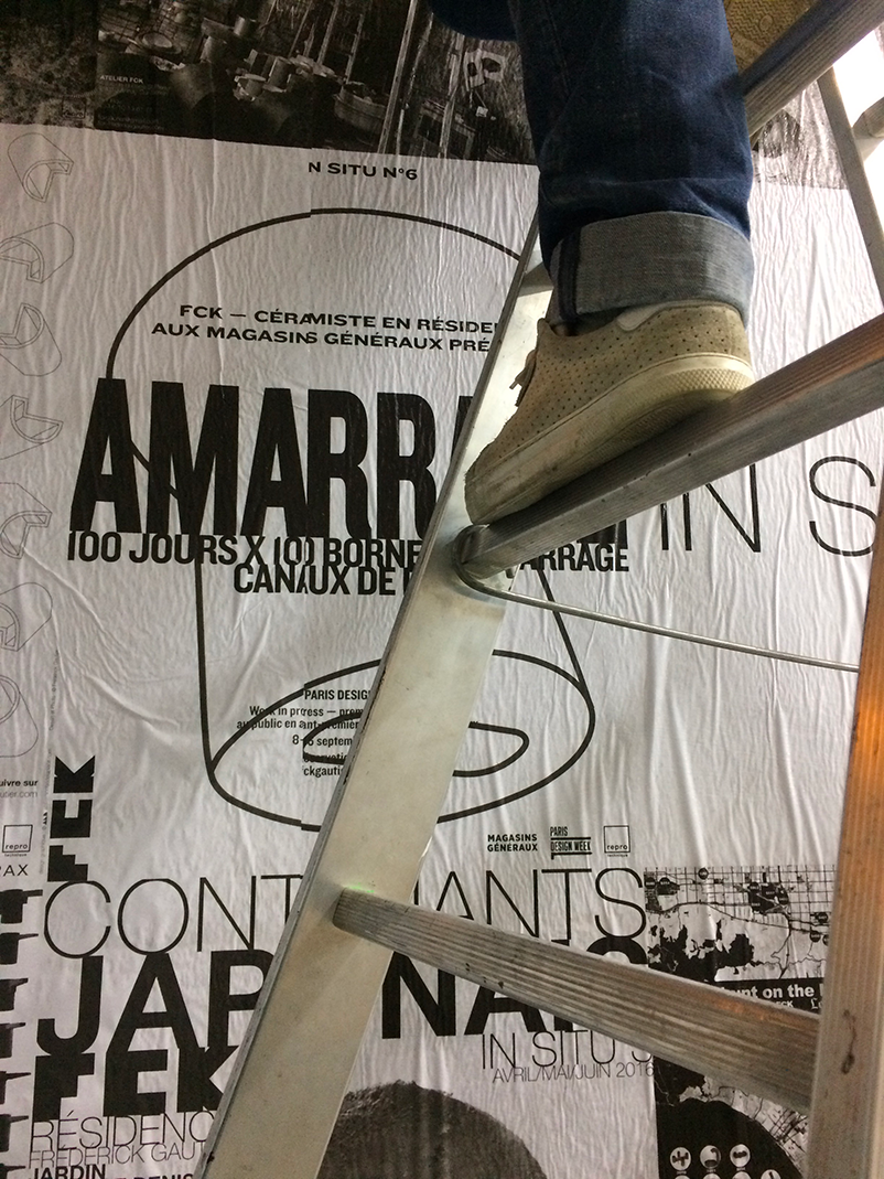 AND - Création et réalisation Signalétique exposition- Frédérick Gautier